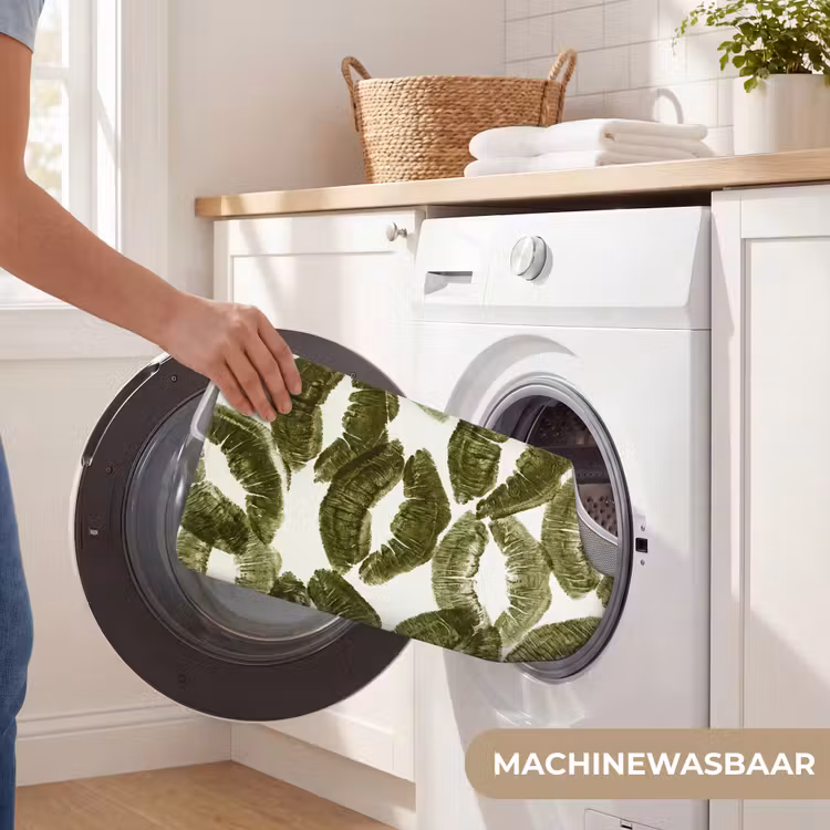 Wc Mat - Kus - Patroon - Groen — 6