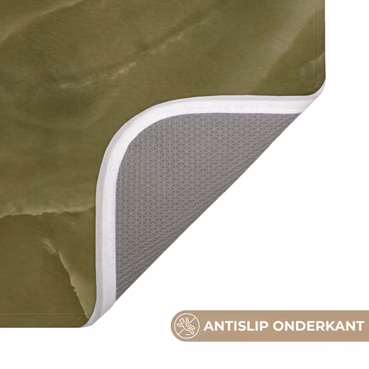 Wc Mat - Marmer - Groen - Abstract — 4