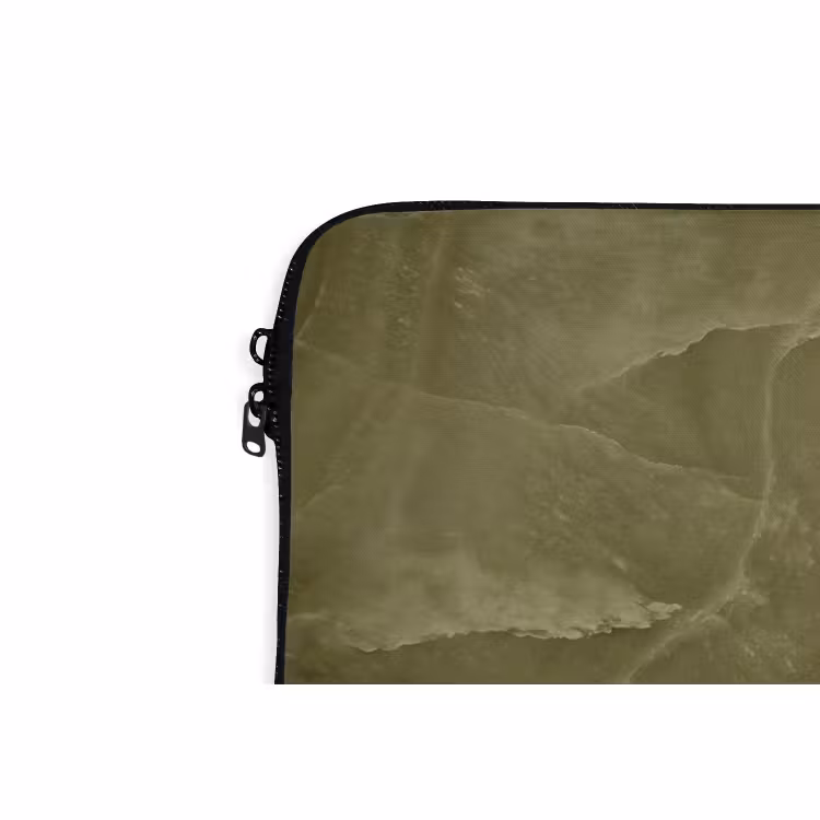 Laptophoes - Marmer - Groen - Abstract — 5