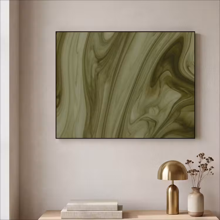 Art Frame - Abstract - Groen - Modern — 5