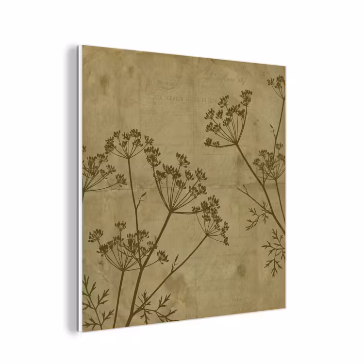 Forex - Bloemen - Schrift - Groen — 1