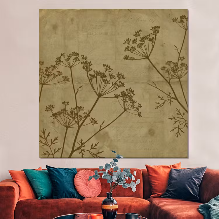 Forex - Bloemen - Schrift - Groen — 3