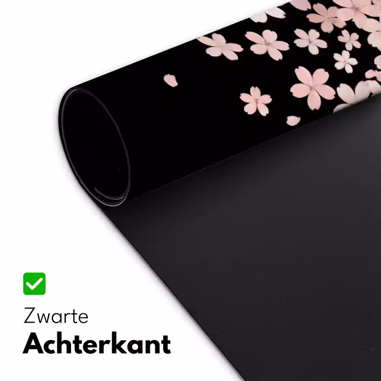 Bureau onderlegger - Roze bloemen - Natuur — 5