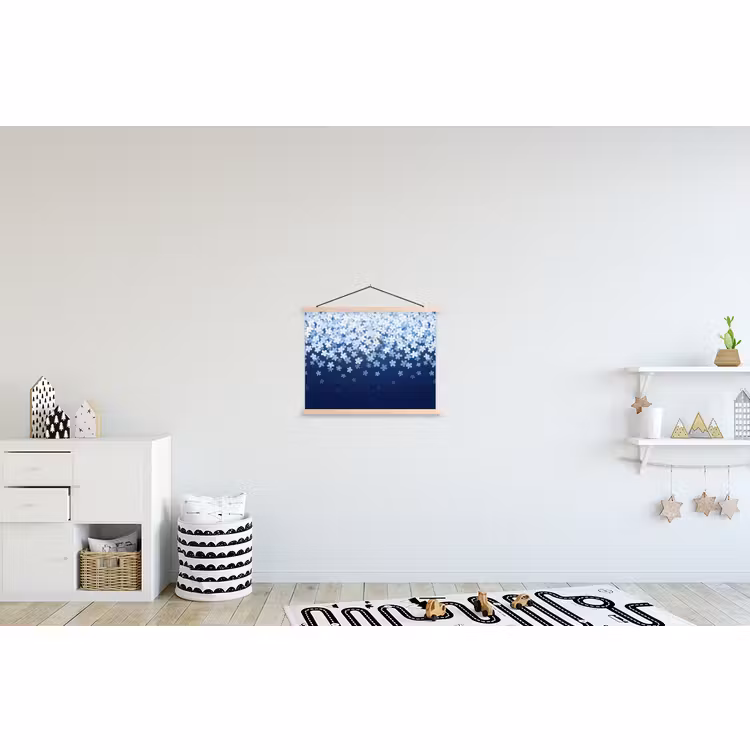 Schoolplaat - Bloemen - Vallend - Decoratief — 3