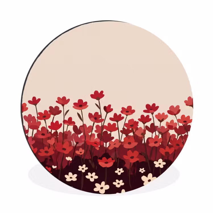 Bloemen - Rood - Natuur — 1