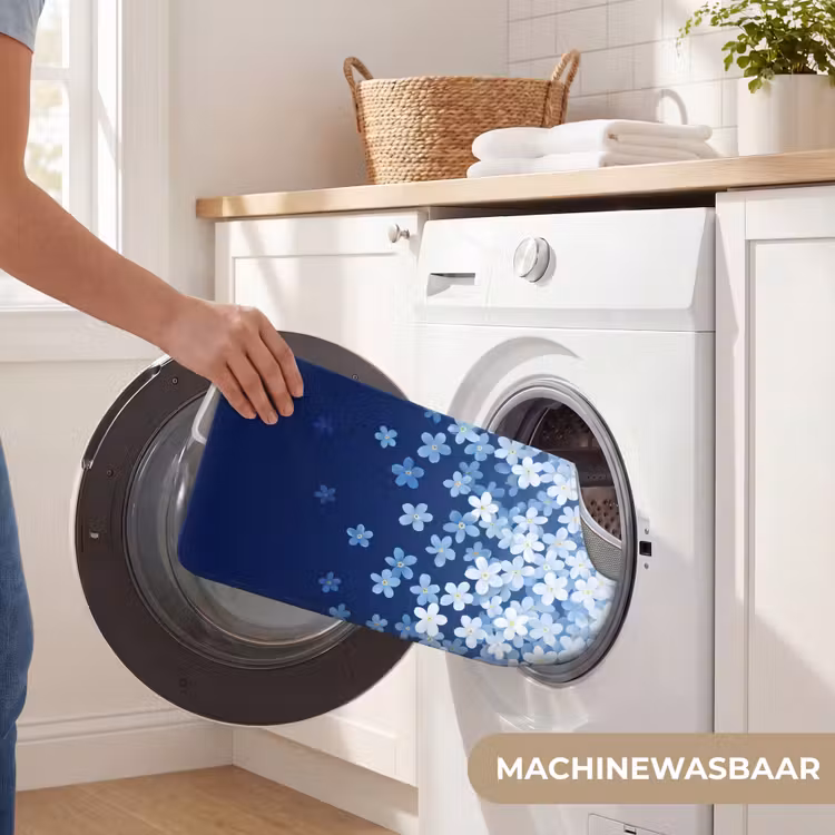Wc Mat - Bloemen - Vallend - Decoratief — 6