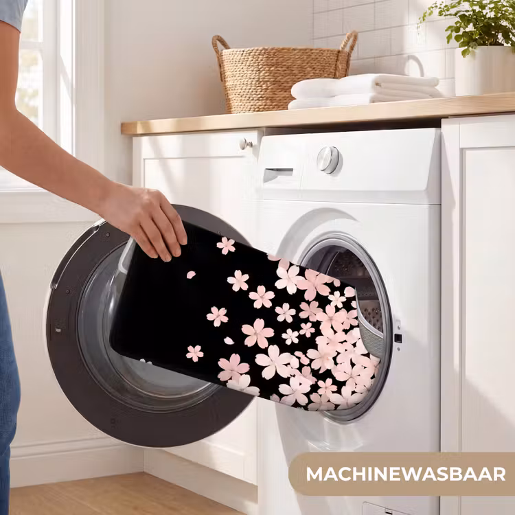 Wc Mat - Roze bloemen - Natuur — 6