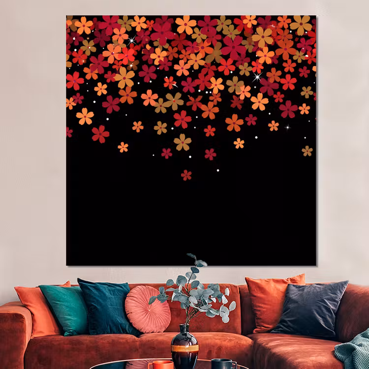 Forex - Bloemen - Abstract - Oranje — 3