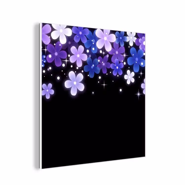 Forex - Bloemen - Paars - Modern — 1