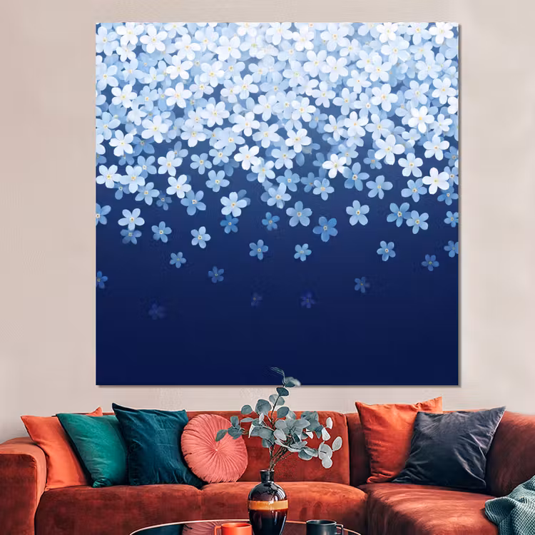 Forex - Bloemen - Vallend - Decoratief — 3