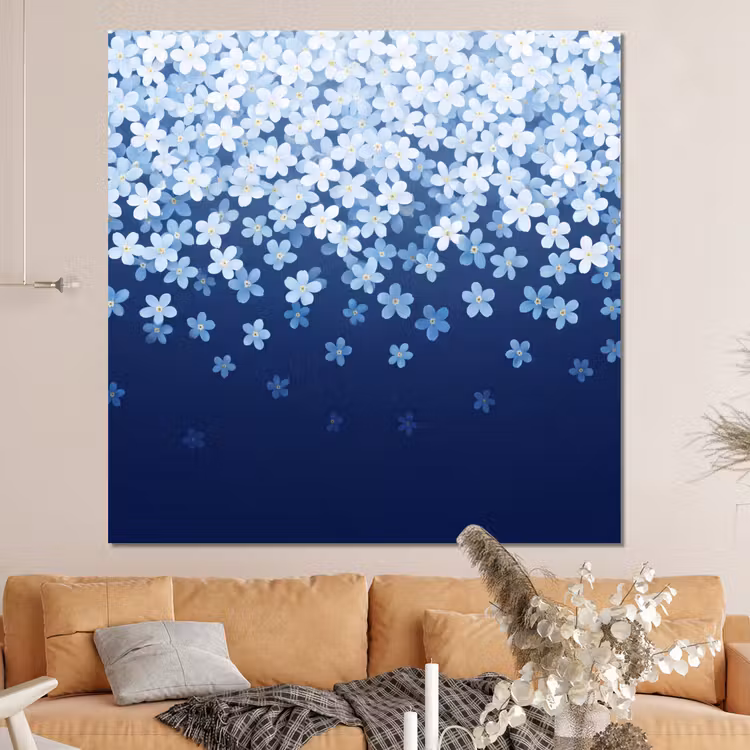 Forex - Bloemen - Vallend - Decoratief — 4