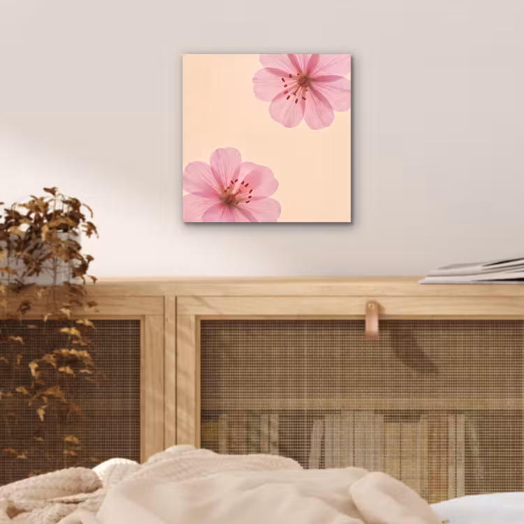 Aluminium schilderij - Bloemen - Flora - Pastel — 4