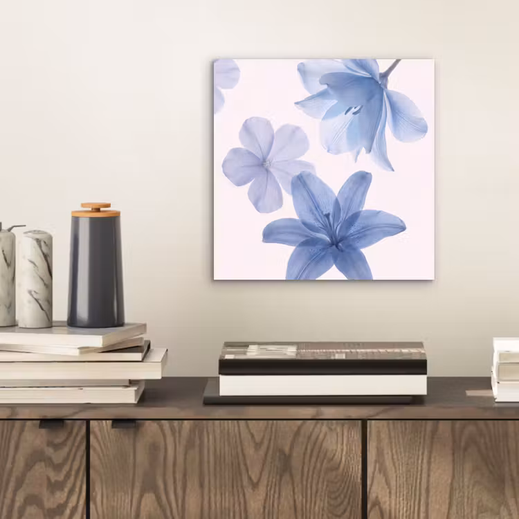 Aluminium schilderij - Bloemen - Transparant - Modern — 2