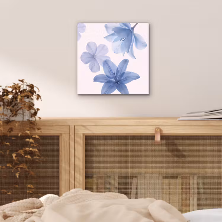 Aluminium schilderij - Bloemen - Transparant - Modern — 4