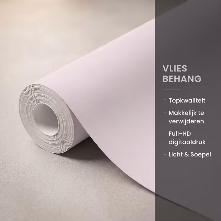 Behang - Bloemen - Zacht - Roze β 3