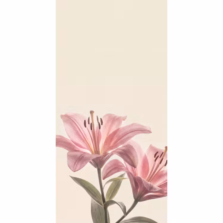 Behang - Bloemen - Delicaat - Flora β 2