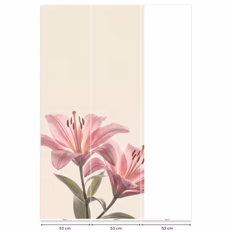 Behang - Bloemen - Delicaat - Flora β 6