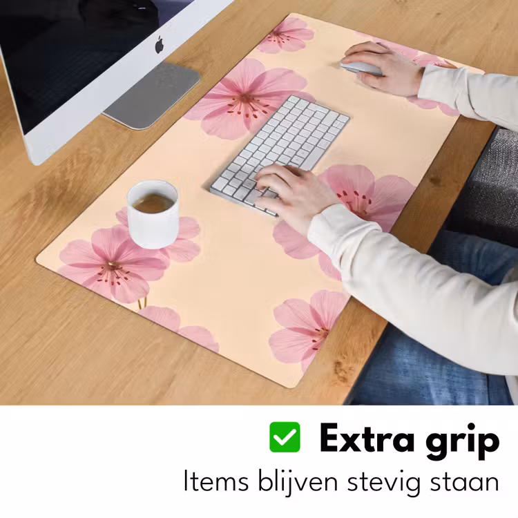 Bureau onderlegger - Bloemen - Flora - Pastel — 6