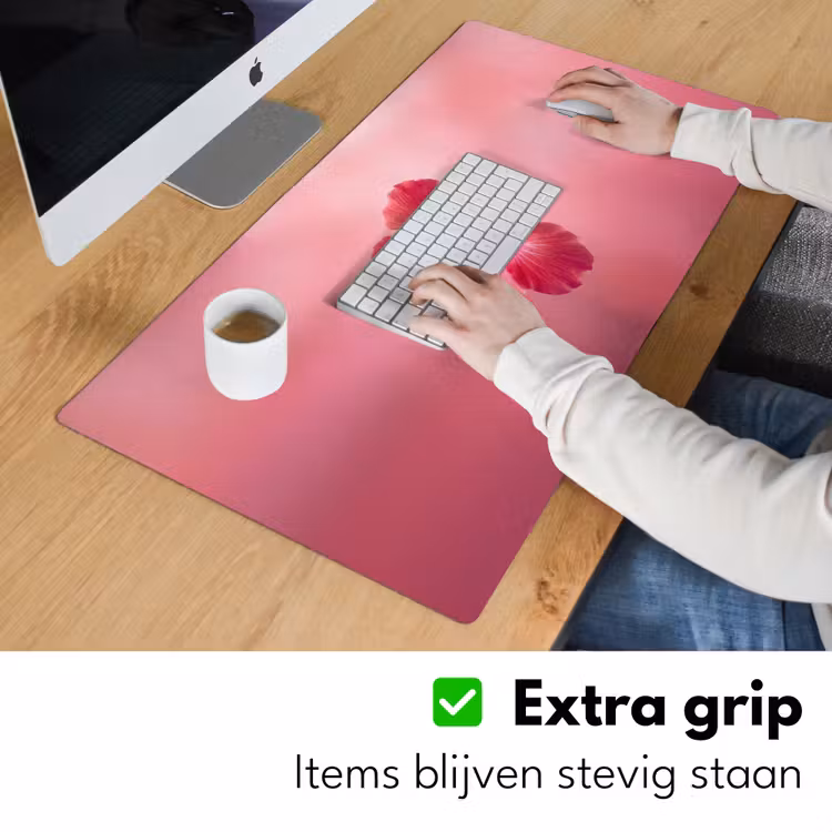 Bureau onderlegger - Rode bloem - Natuur — 6