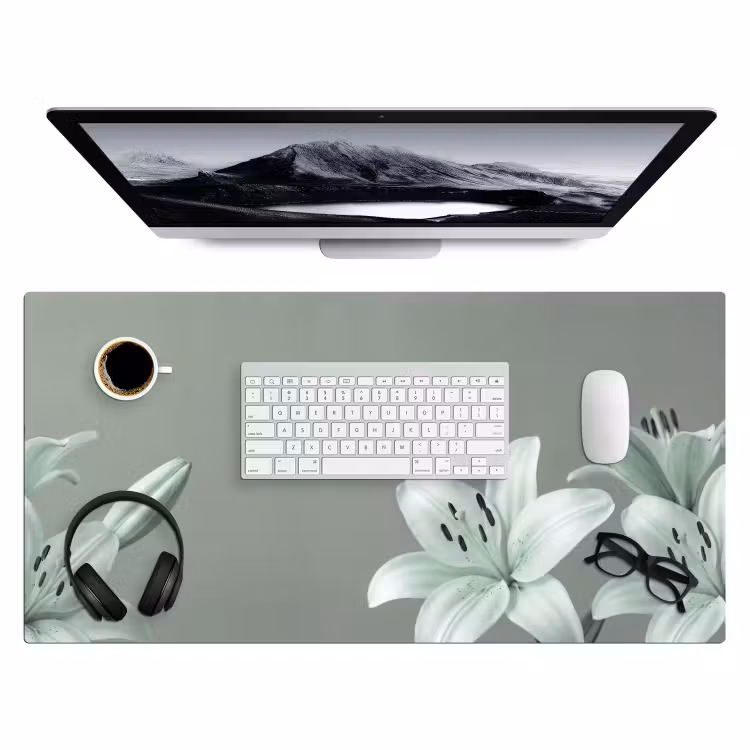 Bureau onderlegger - Bloemen - Natuur - Groen — 4