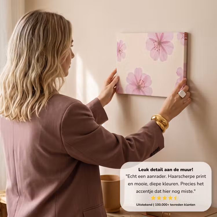 Canvas schilderij - Bloemen - Flora - Pastel — 3
