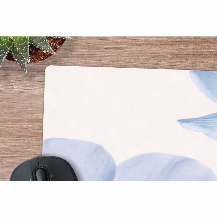 Muismat - Bloemen - Transparant - Modern — 5