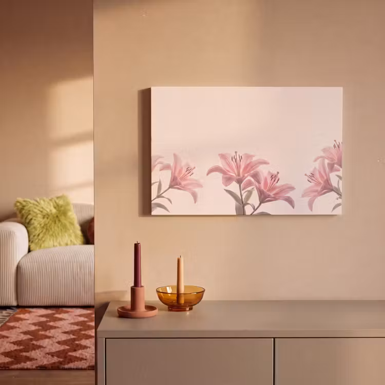 Canvas schilderij - Bloemen - Delicaat - Flora — 2