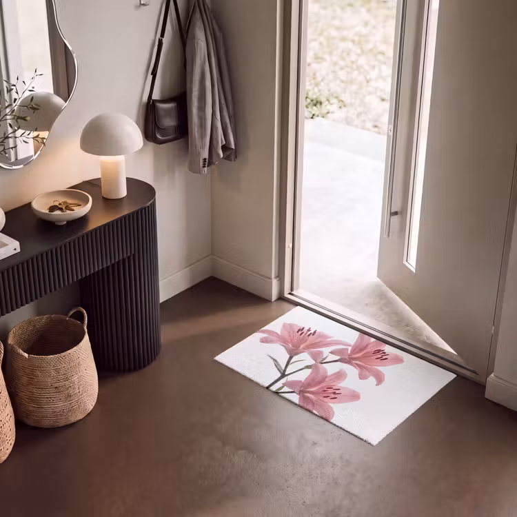 Deurmat - Bloemen - Zacht - Modern — 8
