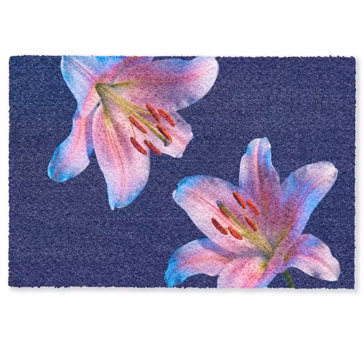 Deurmat - Bloemen - Kleurrijk - Botanisch — 1
