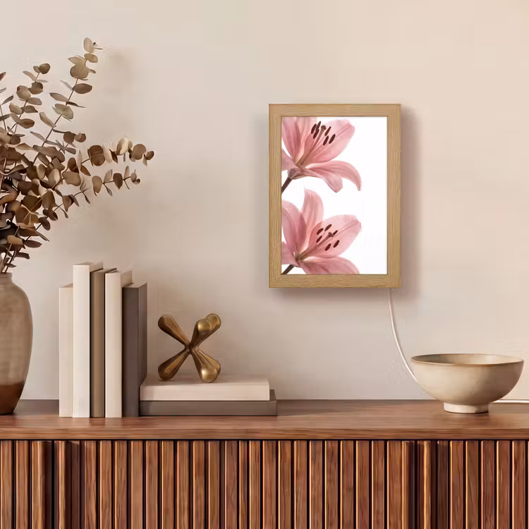 Gepersonaliseerde Lightbox - Bloemen - Zacht - Modern — 4