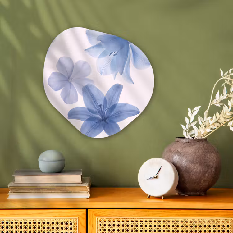 Organisch schilderij - Forex - Bloemen - Transparant - Modern — 2
