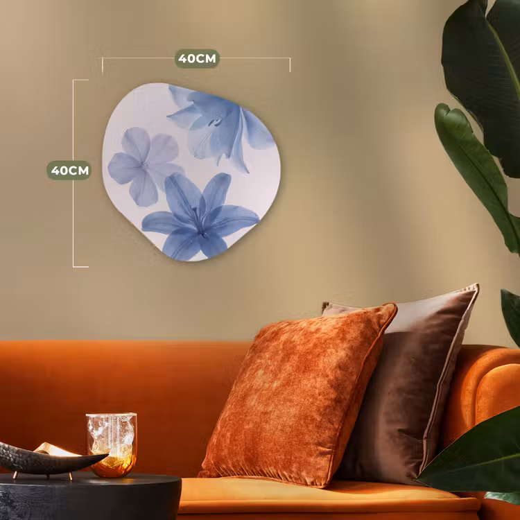 Organisch schilderij - Forex - Bloemen - Transparant - Modern — 4