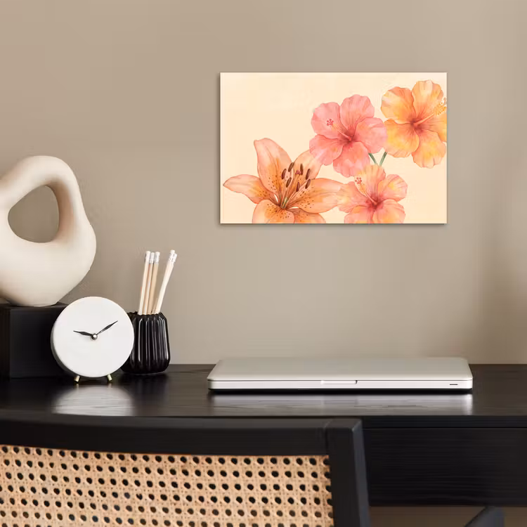 Poster - Bloemen - Aquarel - Natuur — 2