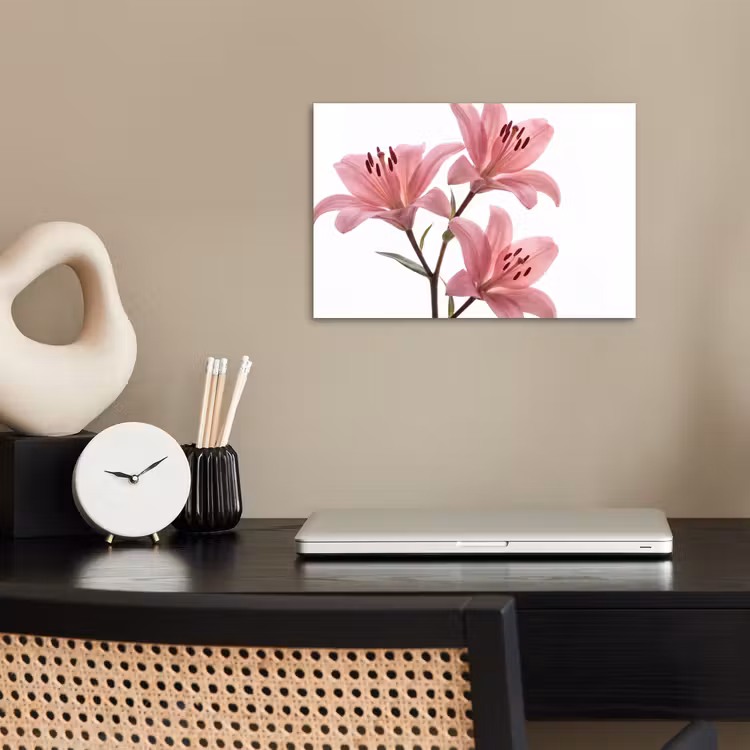 Poster - Bloemen - Zacht - Modern — 2