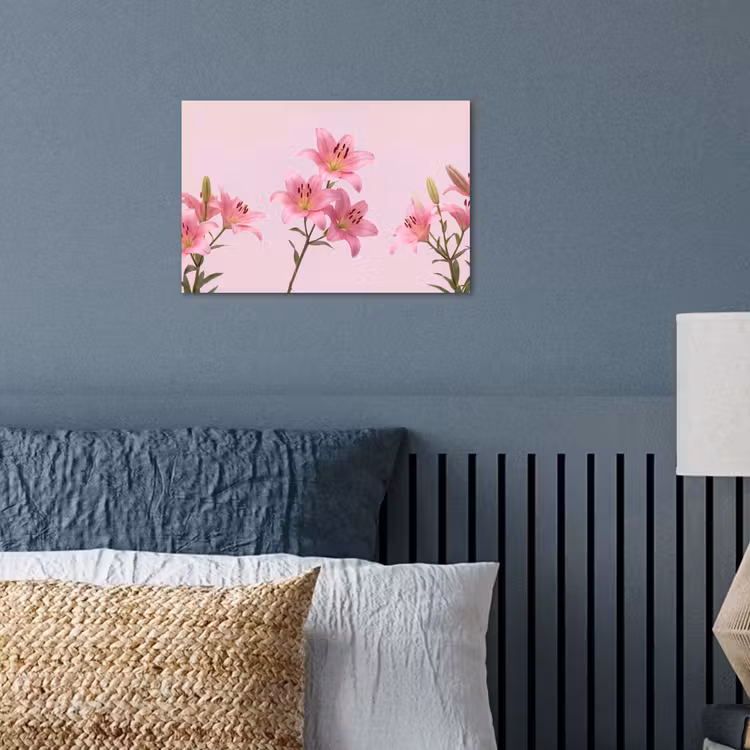 Poster - Bloemen - Zacht - Roze — 3