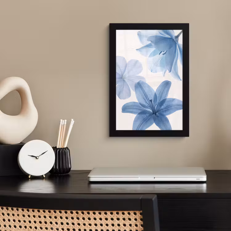 Poster met lijst - Bloemen - Transparant - Modern — 2