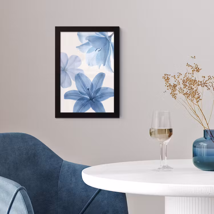 Poster met lijst - Bloemen - Transparant - Modern — 4