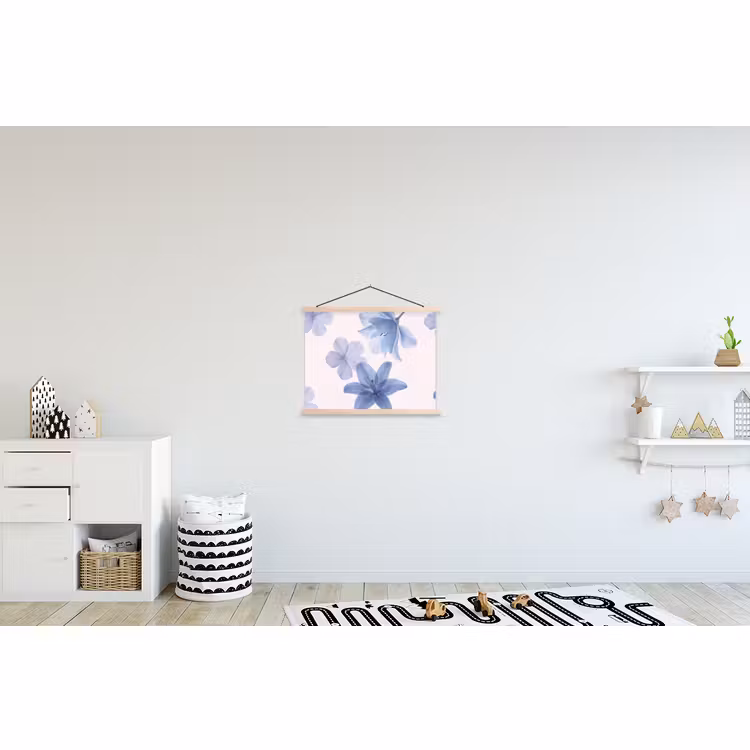 Schoolplaat - Bloemen - Transparant - Modern — 3