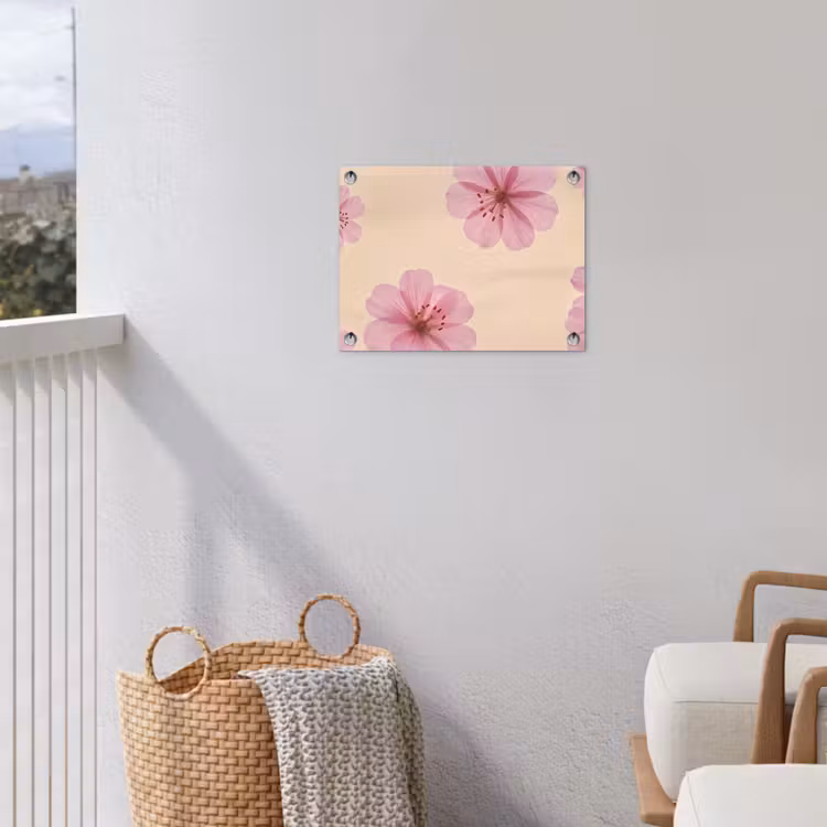 Tuinposter - Bloemen - Flora - Pastel — 3