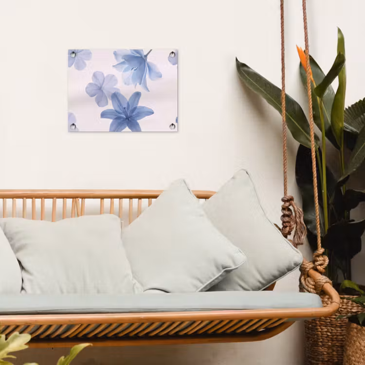 Tuinposter - Bloemen - Transparant - Modern — 5