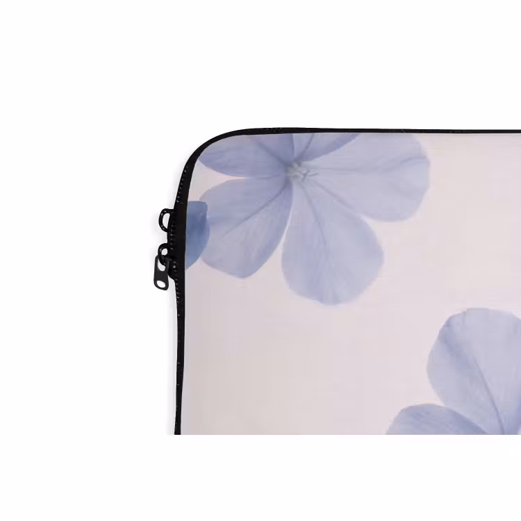 Laptophoes - Bloemen - Transparant - Modern — 5