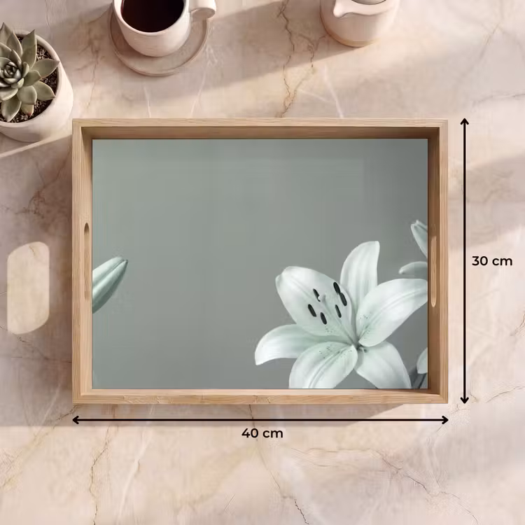 Dienblad - Bloemen - Natuur - Groen — 9