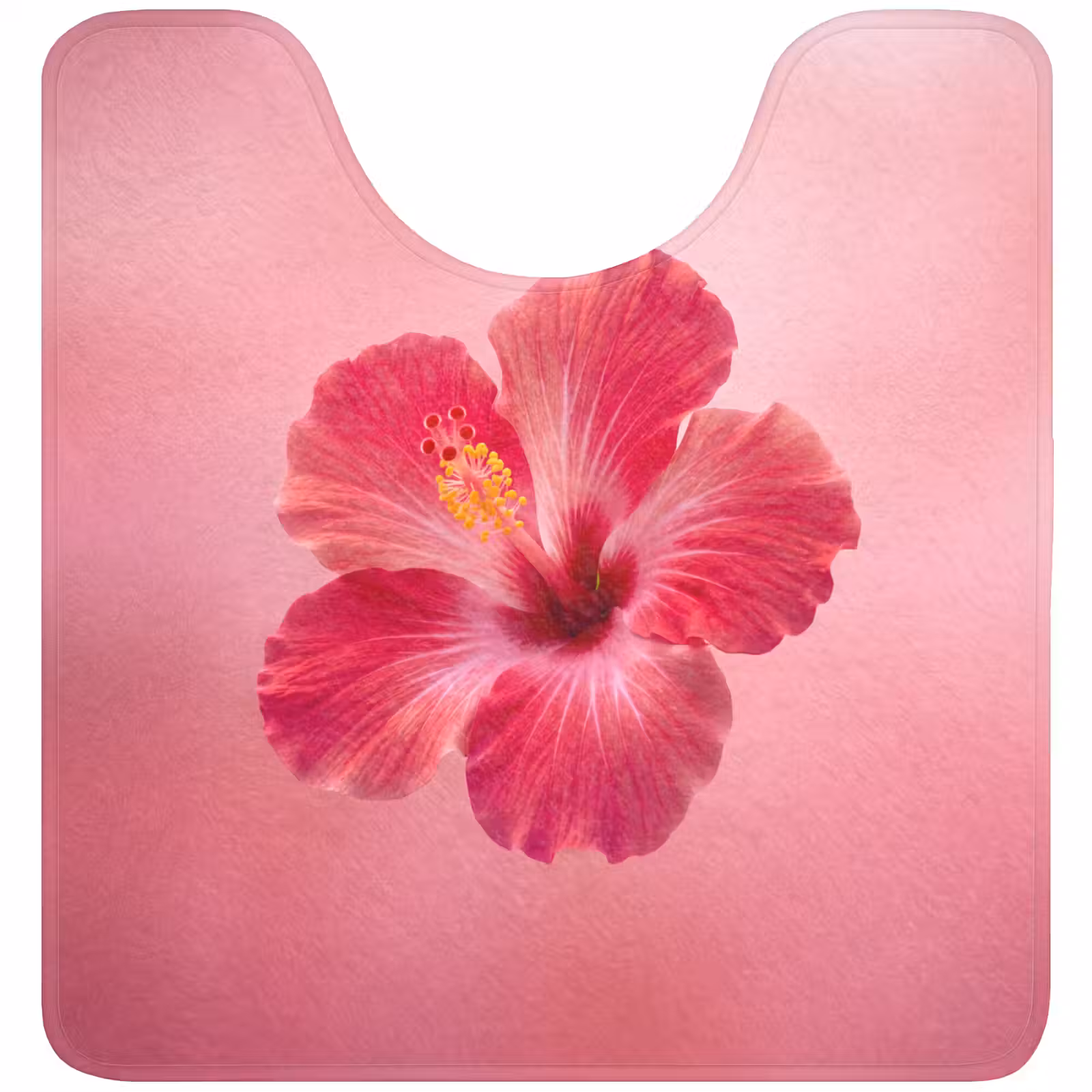 Wc Mat - Rode bloem - Natuur — 1