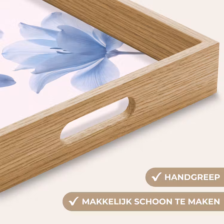 Dienblad - Bloemen - Transparant - Modern — 5