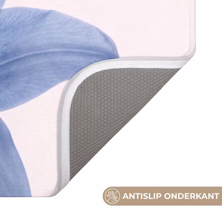 Wc Mat - Bloemen - Transparant - Modern — 4