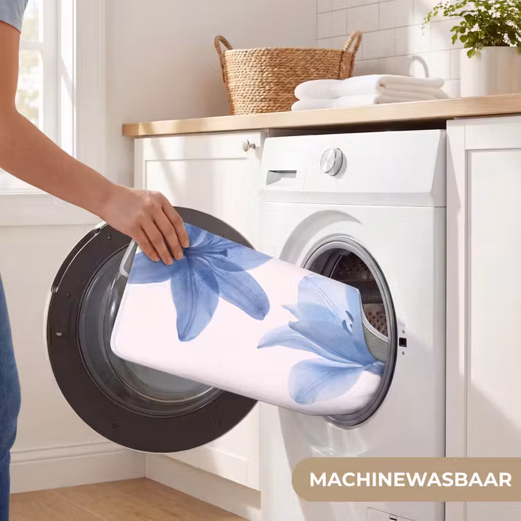 Wc Mat - Bloemen - Transparant - Modern — 6