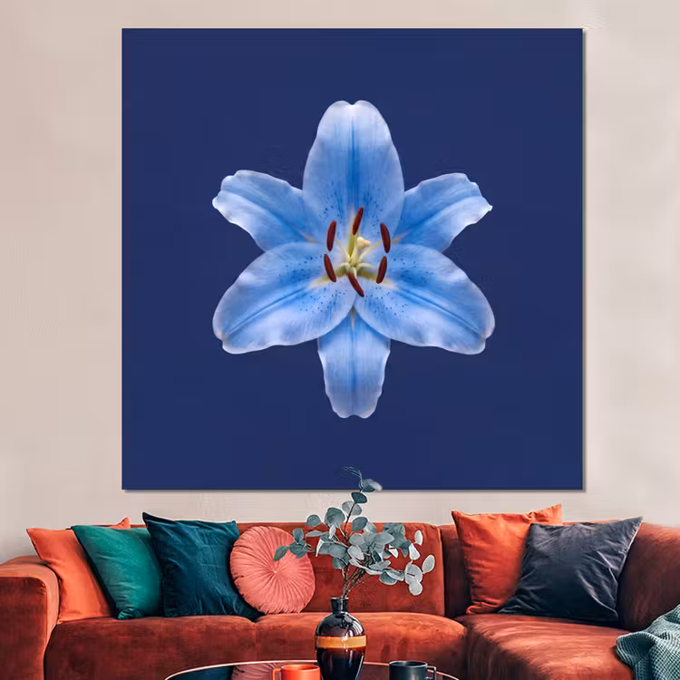 Forex - Blauwe lelie - Bloemen — 3