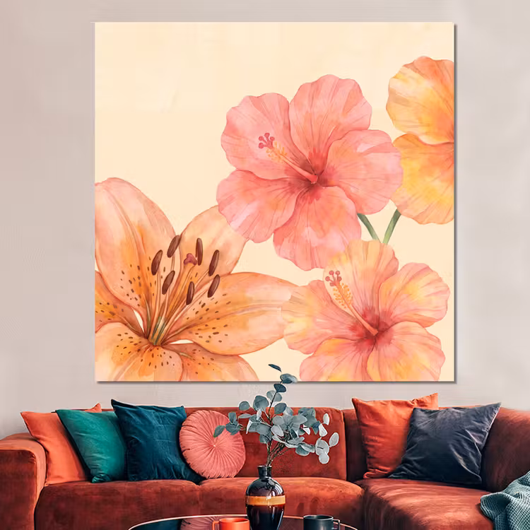 Forex - Bloemen - Aquarel - Natuur — 3