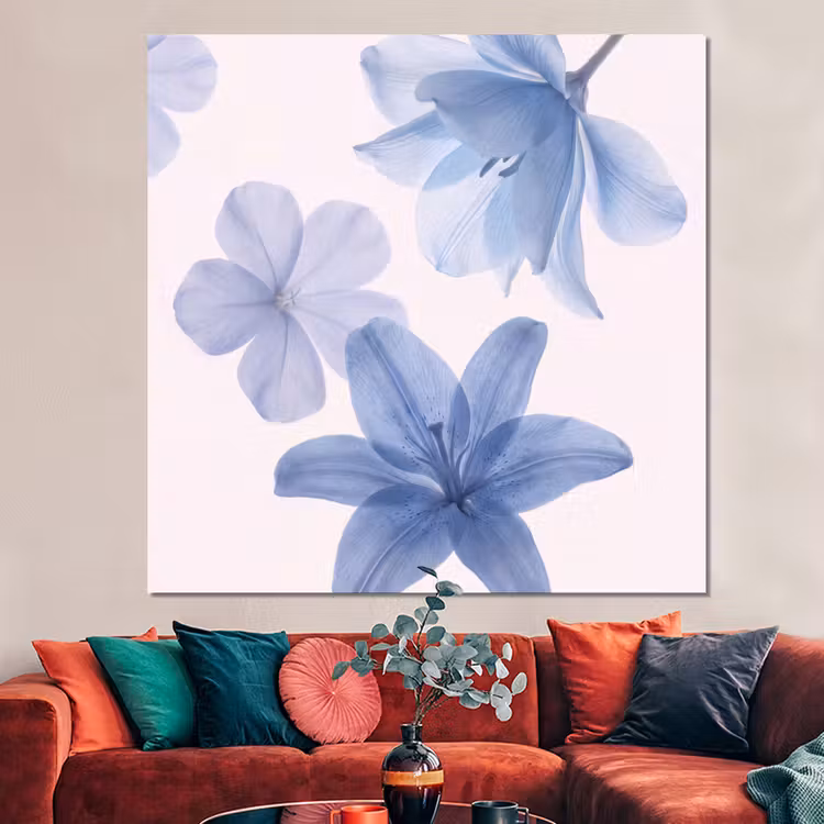 Forex - Bloemen - Transparant - Modern — 3