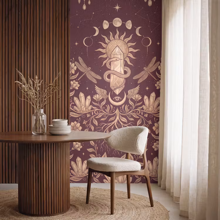 Behang - Mystiek - Hemel - Goud β 4